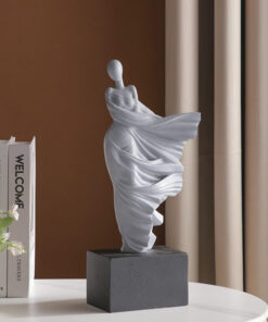 Tượng cô gái nghệ thuật chất liệu composite