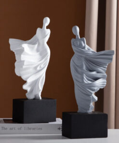 Tượng cô gái nghệ thuật chất liệu composite