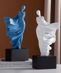 Tượng cô gái nghệ thuật chất liệu composite