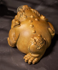 Tượng cóc 3 chân ngậm tiền vàng