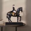 Tượng nữ hiệp sĩ cưỡi ngựa đẹp