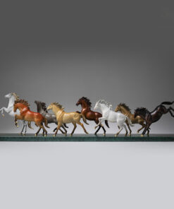 Tượng bát mã cao cấp bằng đồng đẹp