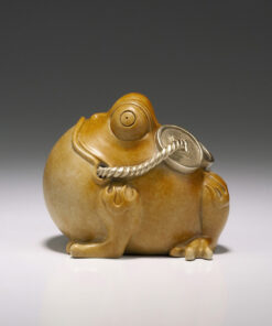 Cách đặt cóc thiềm thừ trên bàn thờ thần tài