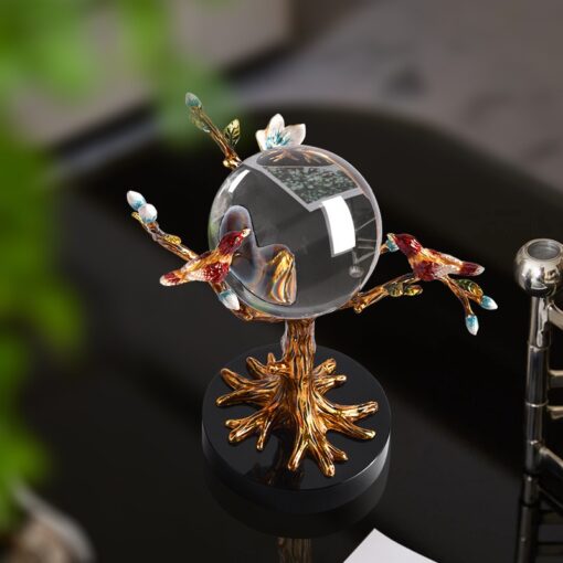 decor-qua-cau-pha-le-hinh-cay 4 Decor quả cầu pha lê hình cây