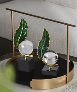 Decor quả cầu pha lê trong suốt