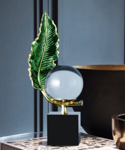 Decor quả cầu pha lê trong suốt