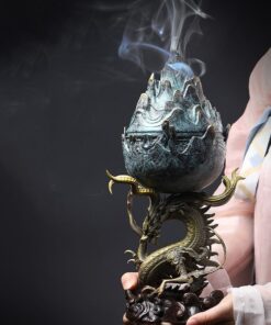 Thác khói trầm hương bằng đồng CD2026