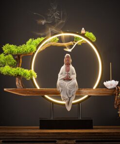 Mẫu thác khói trầm hương đẹp CD2024