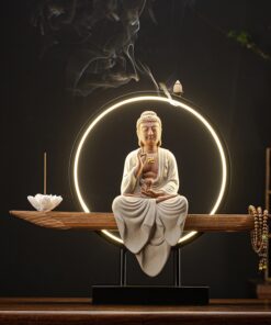 Thác khói trầm hương Phật A Di Đà