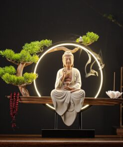 Thác khói trầm hương Phật A Di Đà