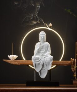 Thác khói trầm hương Phật A Di Đà