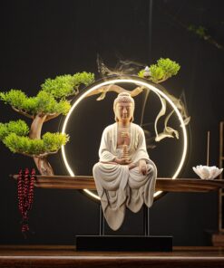 Thác khói trầm hương Phật Dược Sư