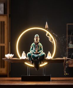 Thác khói trầm hương phong thủy CD2022