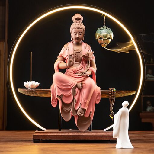 thac-tram-quan-am-giang-kinh 1 Thác khói trầm hương Phật Quan Âm giảng kinh