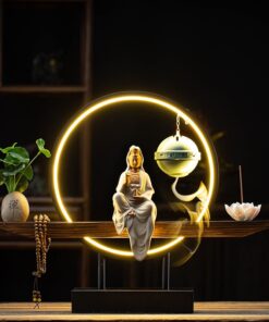 Thác khói trầm hương Quan Âm đẹp