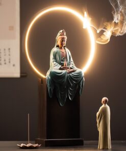 Thác khói trầm hương đèn Led CD2018