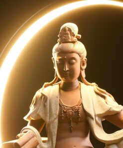 Thác khói xông trầm hương Phật Quan Âm Bồ Tát