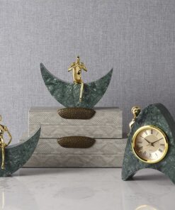 Đồng hồ đá cẩm thạch để bàn