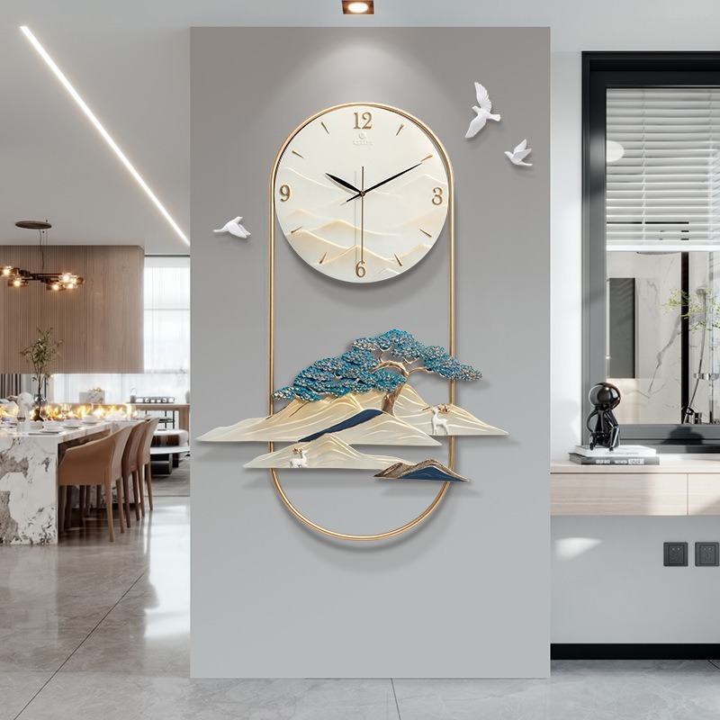 Đồng hồ treo tường dáng dọc đẹp