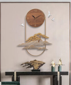 Đồng hồ treo tường dáng dọc đẹp