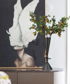 Mẫu bình hoa nghệ thuật trang trí kệ tủ