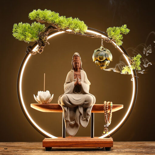 thac khoi quan am dep (1) Thác khói xông trầm hương Quan Âm Bồ Tát