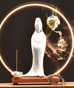 Thác khói trầm hương quan âm