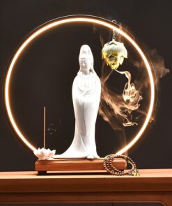 Thác khói trầm hương quan âm