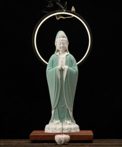 Thác khói trầm hương Quan Âm Bồ Tát đẹp