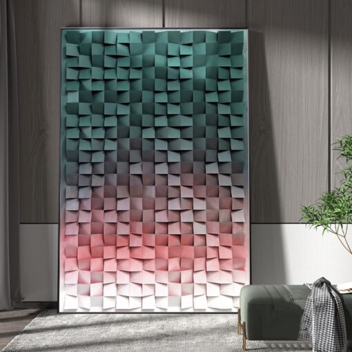 tranh-truu-tuong-3d-kho-doc 3 Tranh trừu tượng 3D khổ dọc