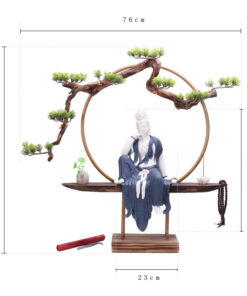 Thác khói trầm hương Phật Quan Âm lớn thờ tại gia