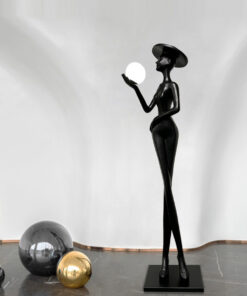 Tượng đèn cô gái