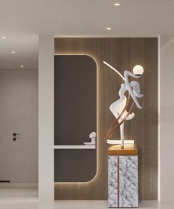 Tượng đèn cô gái khiêu vũ