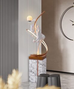 Tượng đèn cô gái khiêu vũ