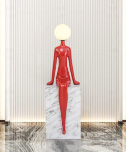 Tượng đèn nghệ thuật phong cách Bắc Âu