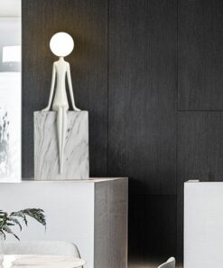 Tượng đèn nghệ thuật phong cách Bắc Âu