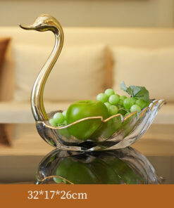 Đĩa trái cây hình thiên nga