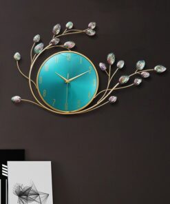 Đồng hồ treo tường cây hoa khảm trai