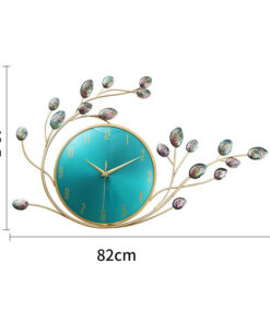 Đồng hồ treo tường cây hoa khảm trai