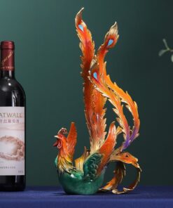 Giá rượu phượng hoàng bằng đồng