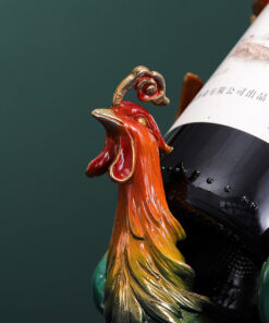 Giá rượu phượng hoàng bằng đồng