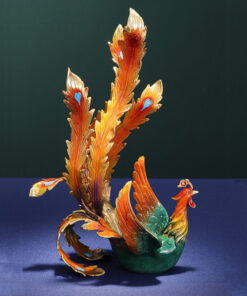 Giá rượu phượng hoàng bằng đồng