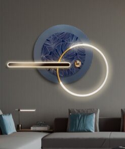 Phù điêu kết hợp đèn Led bắt mắt