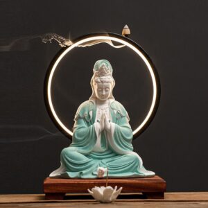 Thác khói trầm hương Phật Quan Âm