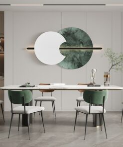 Tranh sắt treo phòng khách tối giản