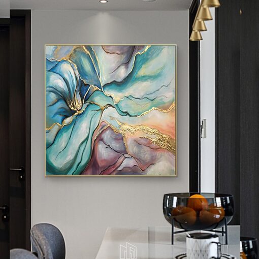 tranh-son-dau-ve-tay-truu-tuong 2 Tranh sơn dầu vẽ tay trừu tượng