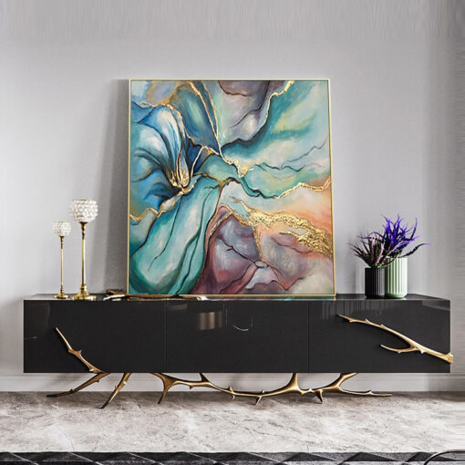 tranh-son-dau-ve-tay-truu-tuong 4 Tranh sơn dầu vẽ tay trừu tượng