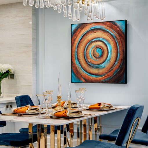 tranh-son-dau-vong-tron-am-duong 4 Tranh sơn dầu vòng tròn Âm Dương