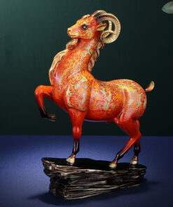 Tượng dê bằng đồng nguyên chất