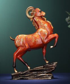 Tượng dê bằng đồng nguyên chất